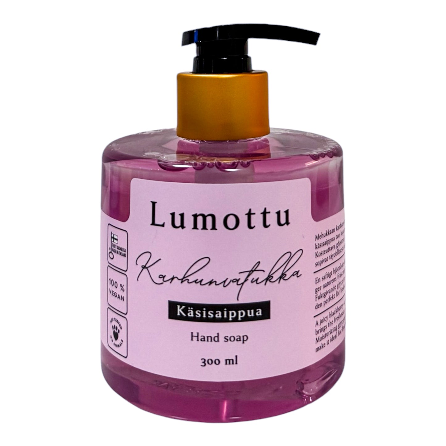 Lumottu saippua paketti sis. 6eril