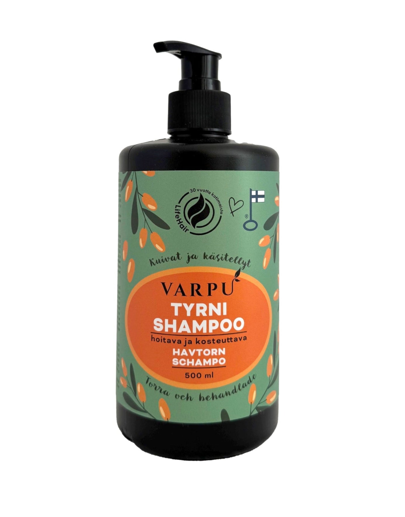 Varpu Tyrnishampoo 500 ml