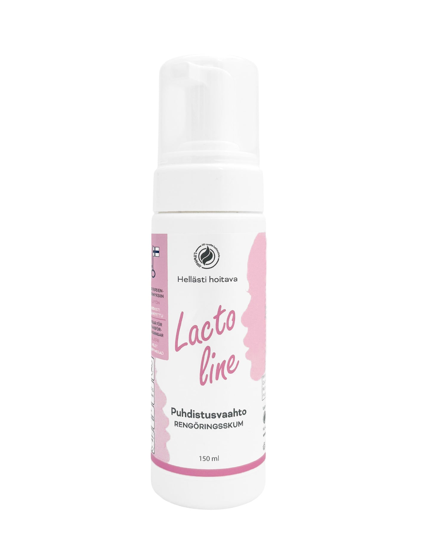 Lacto line öljytön puhdistusvaahto 150 ml